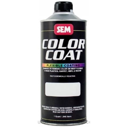 Defenseguard 15516 Color Coat- Fast Yellow- Cone Top Quart DE3640408